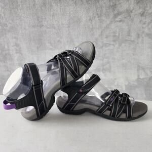 Teva Sandals Womens Size 8 Tirra Hiking Quick Dry Comfort Adjustable Straps Gray